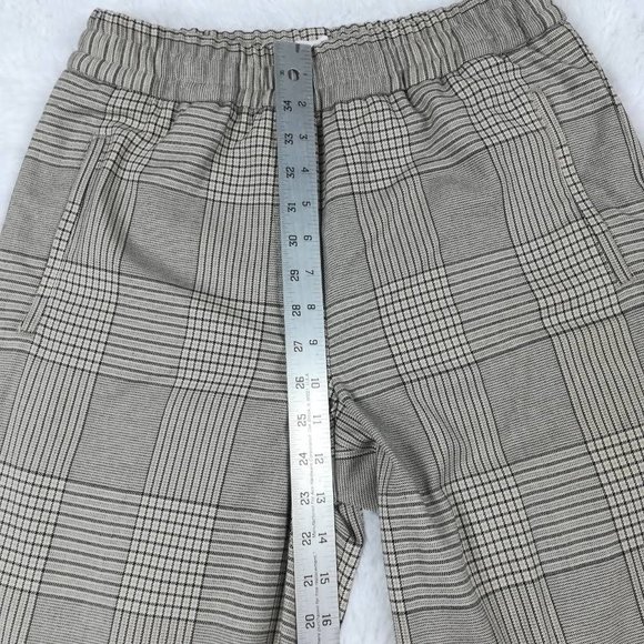Remain Birger Christensen Womens Meg Tapered Leg Pants Brown Glen Check 8 New - Picture 4 of 11